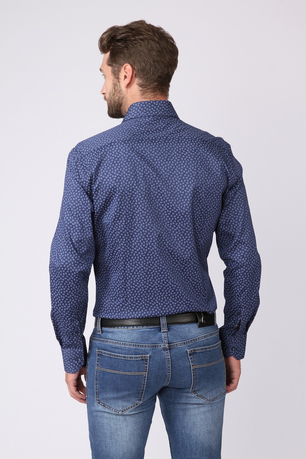 Рубашка приталенная из хлопка KANZLER
Рубашка приталенная из хлопка KANZLER