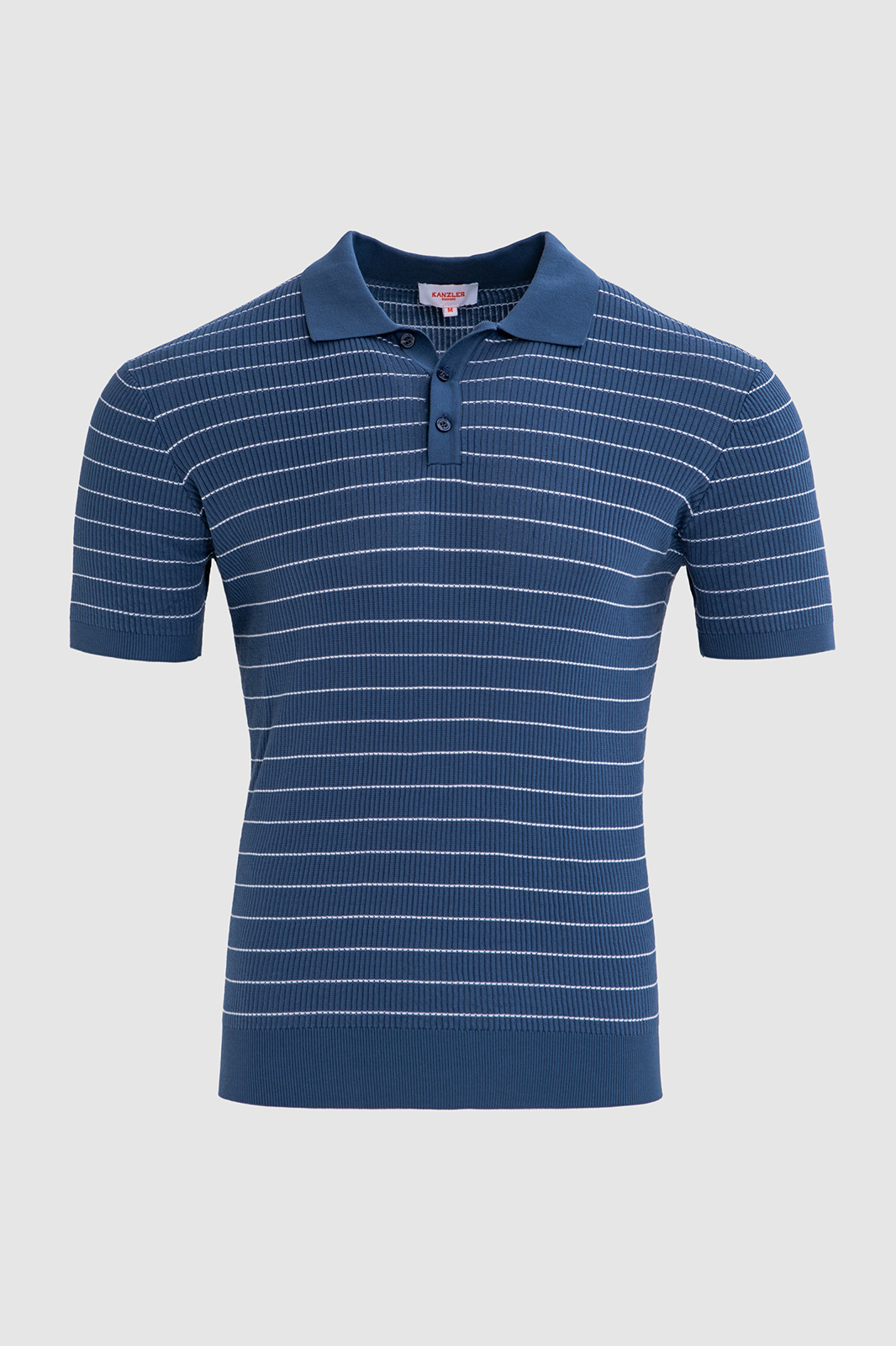 Поло в полоску из хлопка Пима