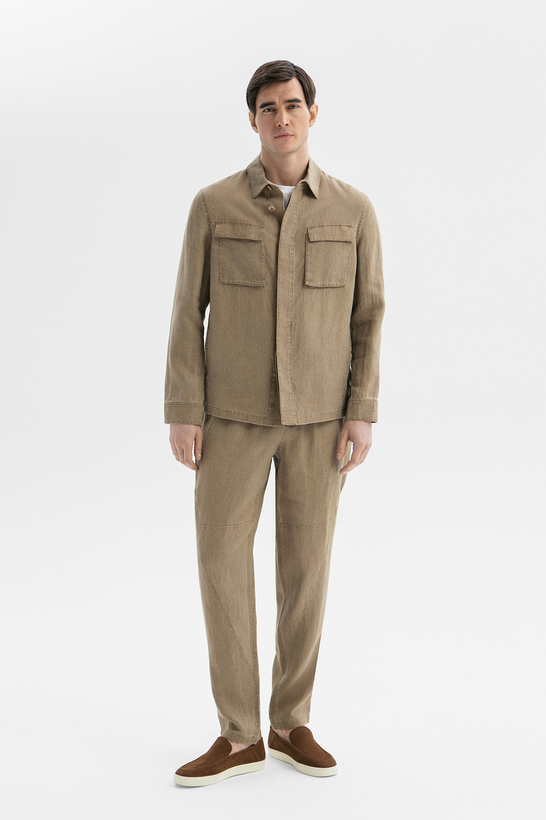 Брюки изо льна, лимитированная коллекция