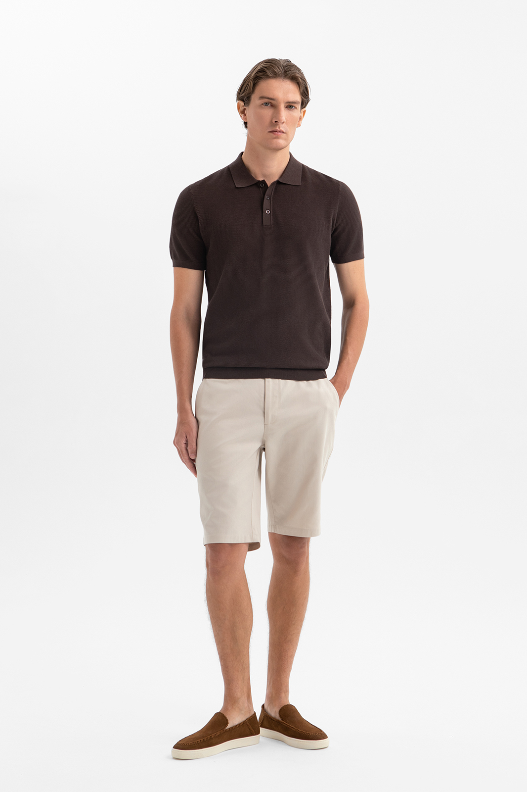 Бермуды из хлопка и тенсела