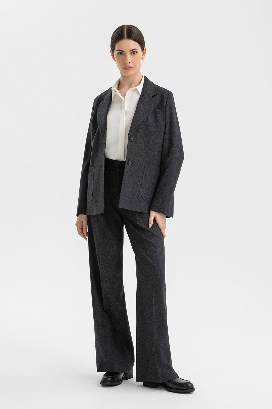 Брюки из шерсти