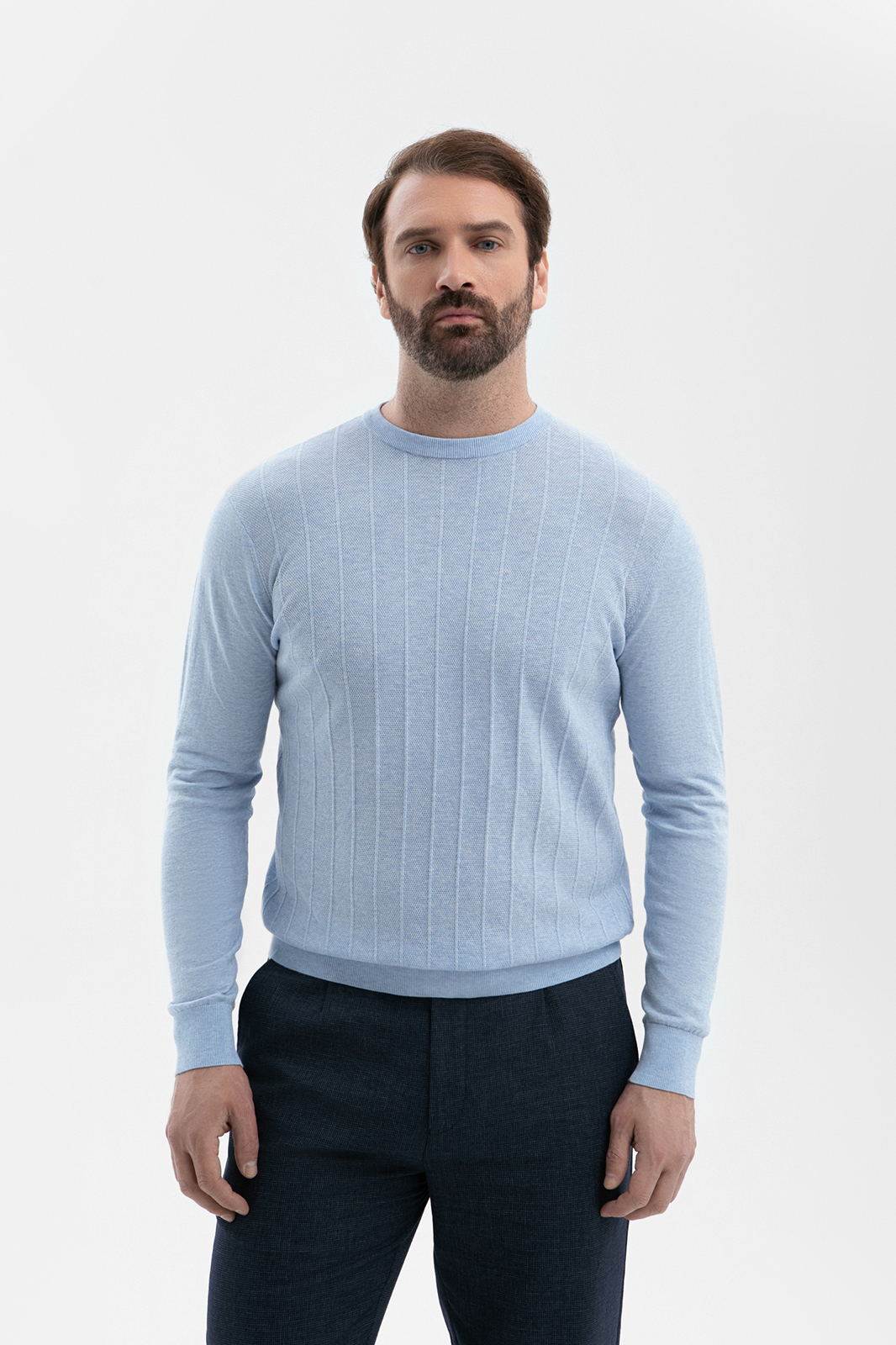 Джемпер из хлопка Пима