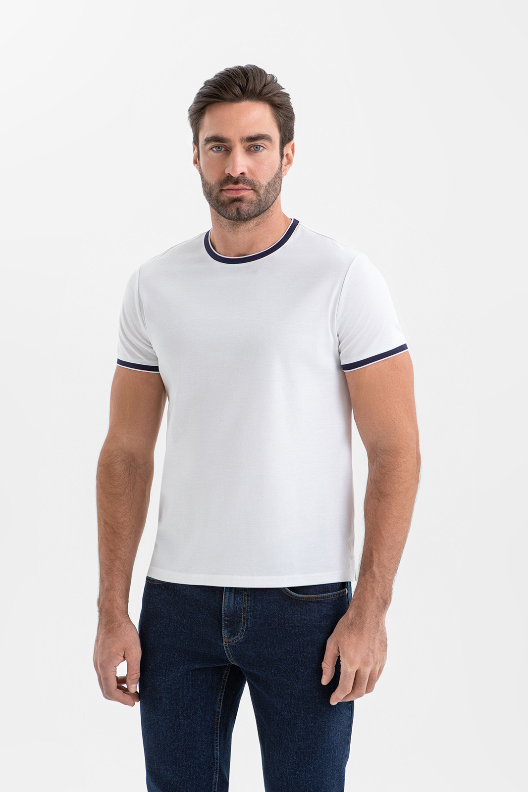 Футболка из мерсеризованного хлопка