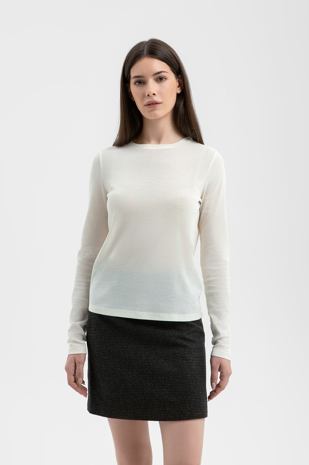 Лонгслив из хлопка