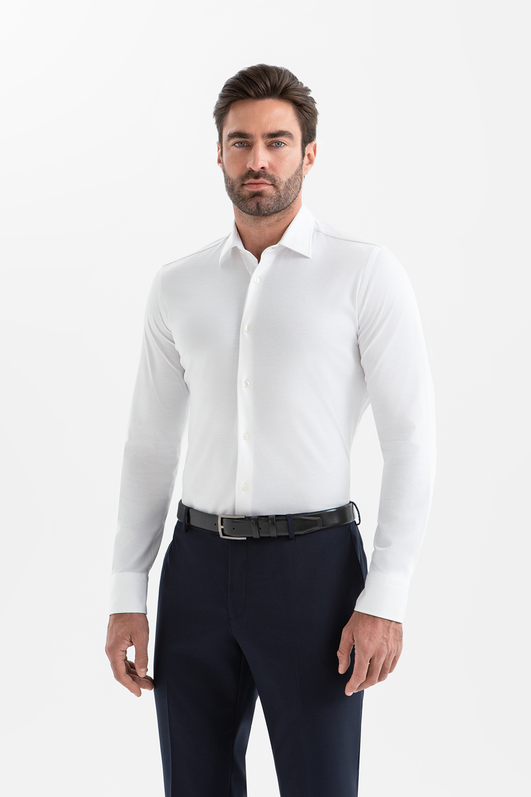 Сорочка из трикотажной хлопковой ткани