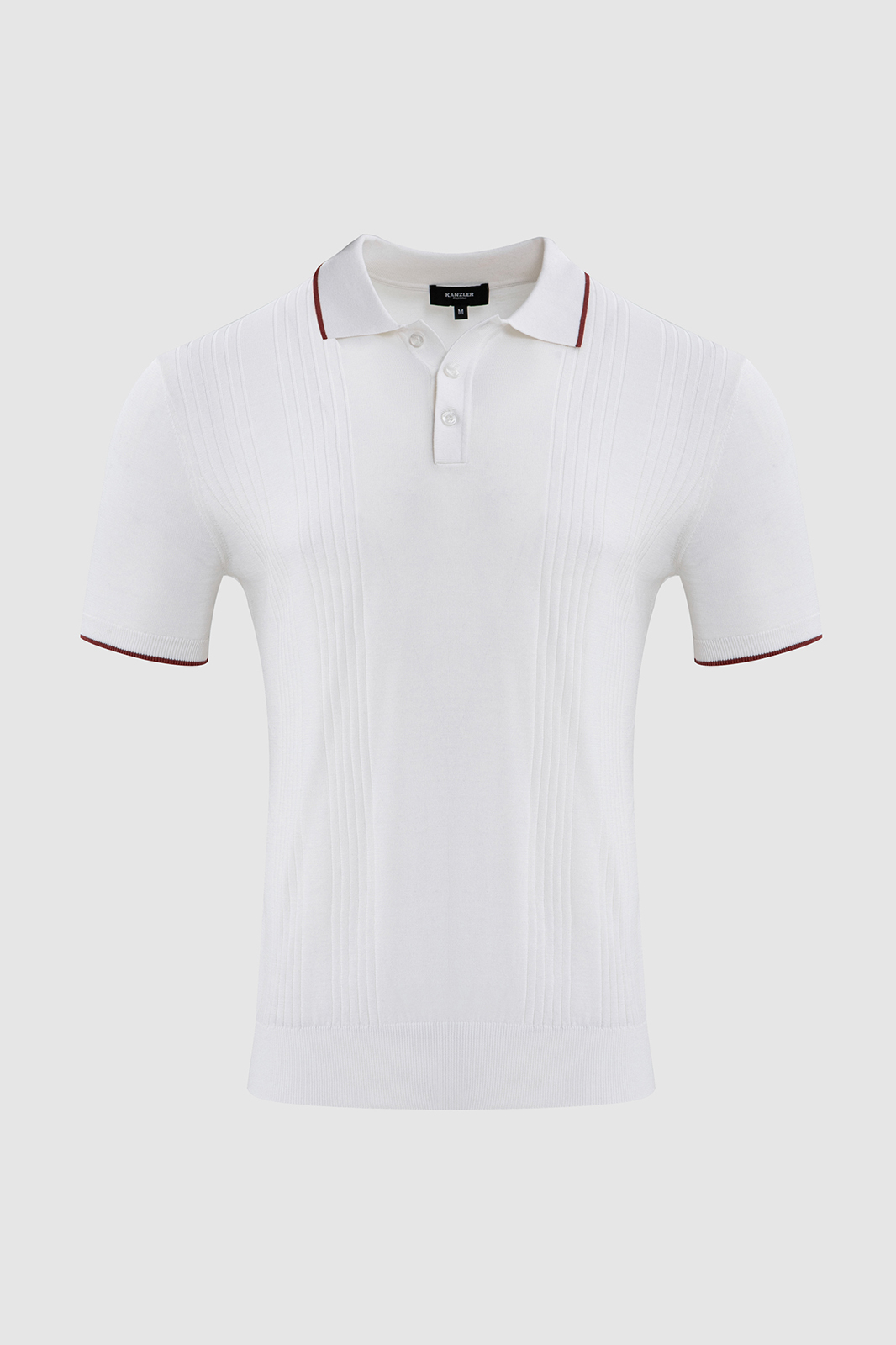 Поло из хлопка, шелка и льна