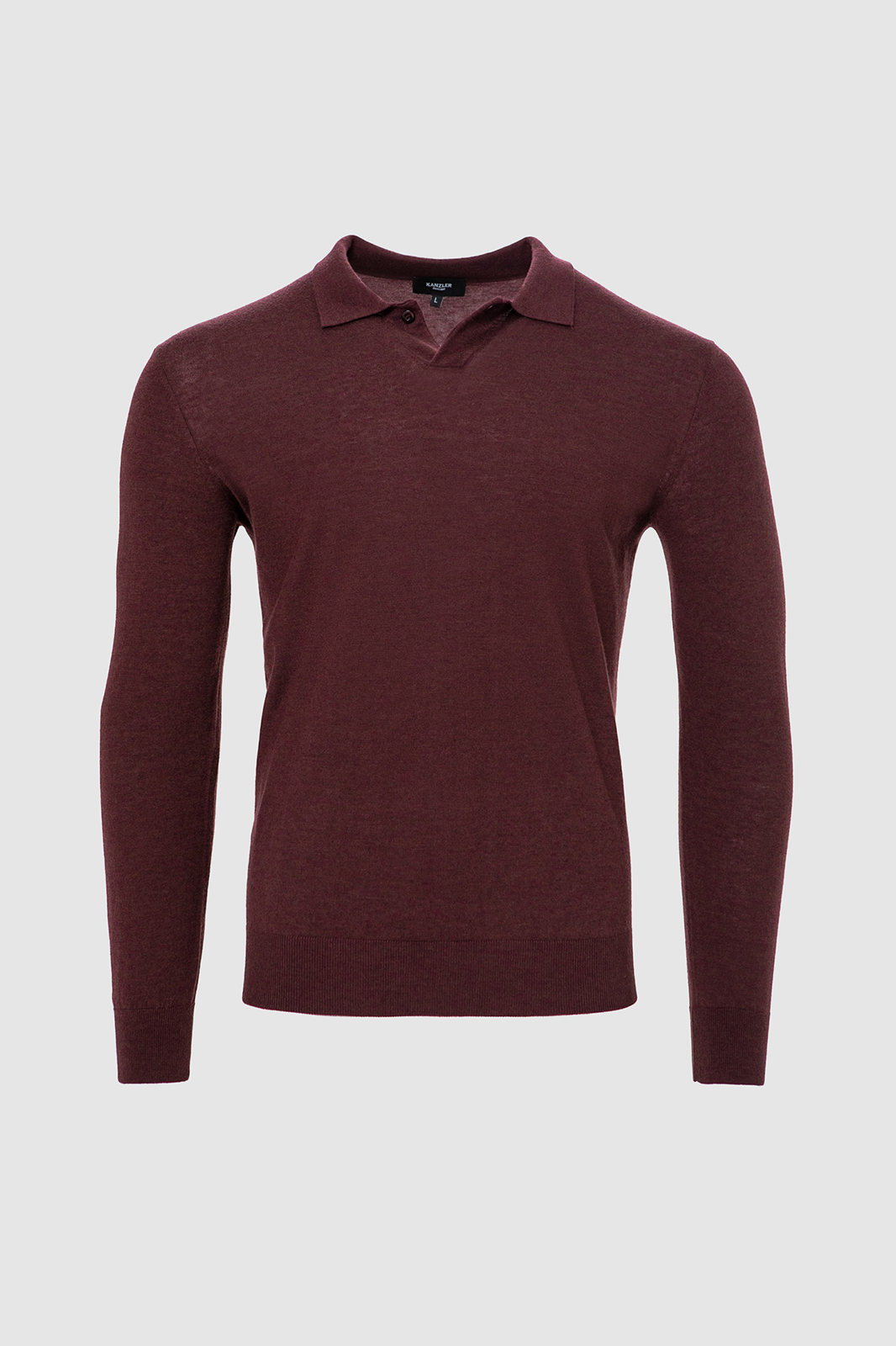 Джемпер поло из шерсти и кашемира