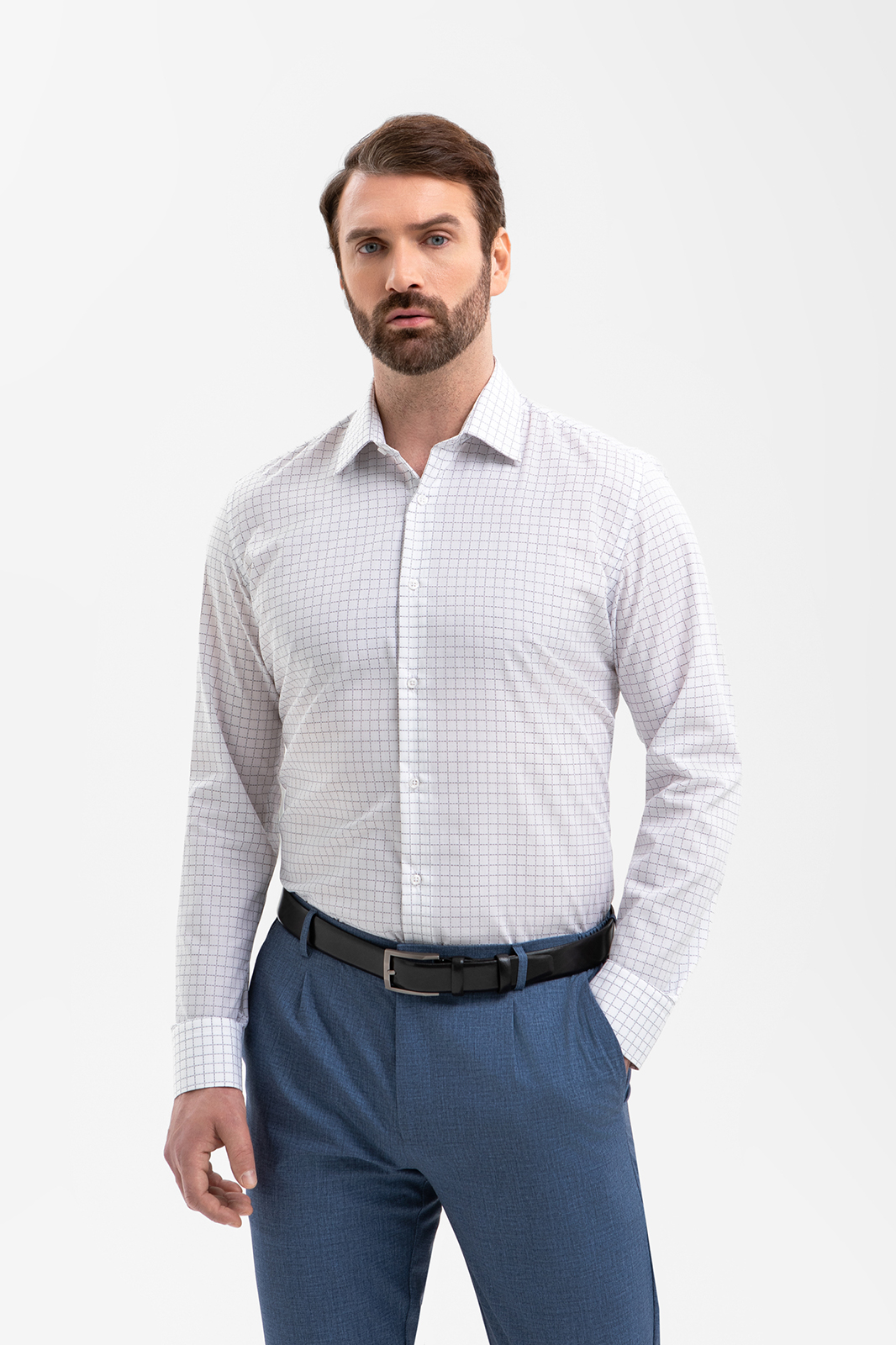 Сорочка из хлопка, легкая в уходе