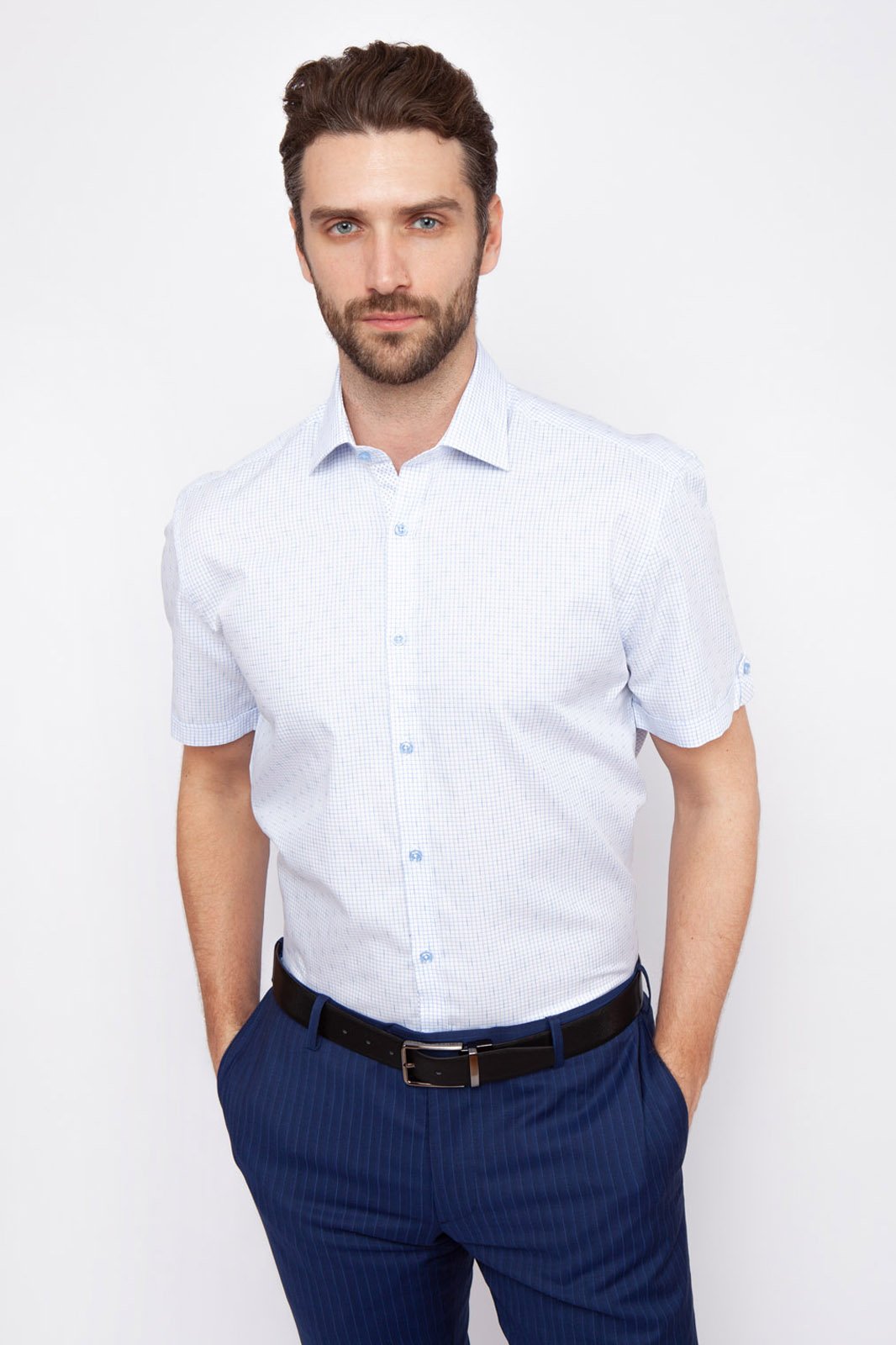 Рубашка мужская с коротким рукавом Kanzler