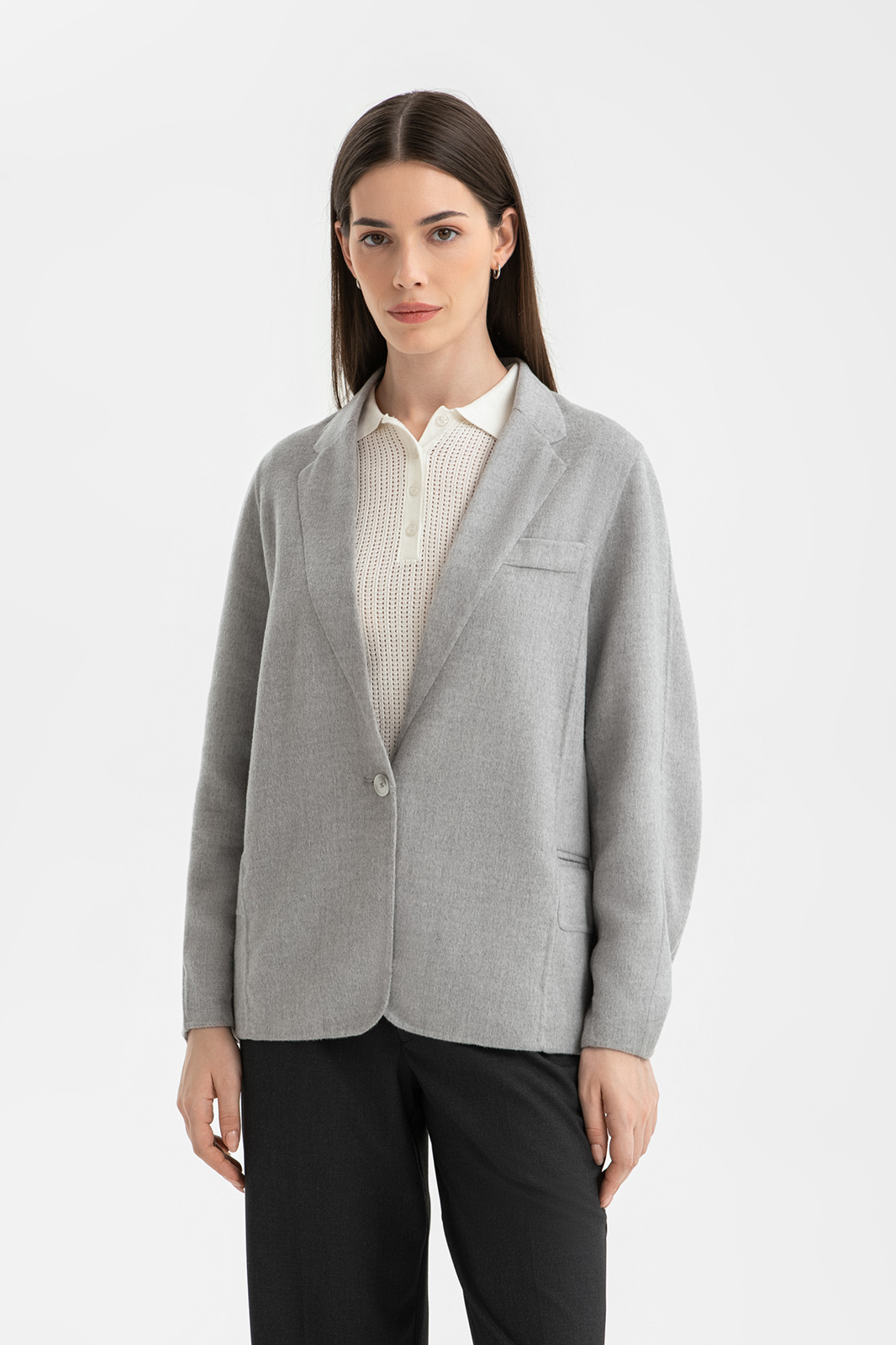 Пиджак из смесовой шерсти