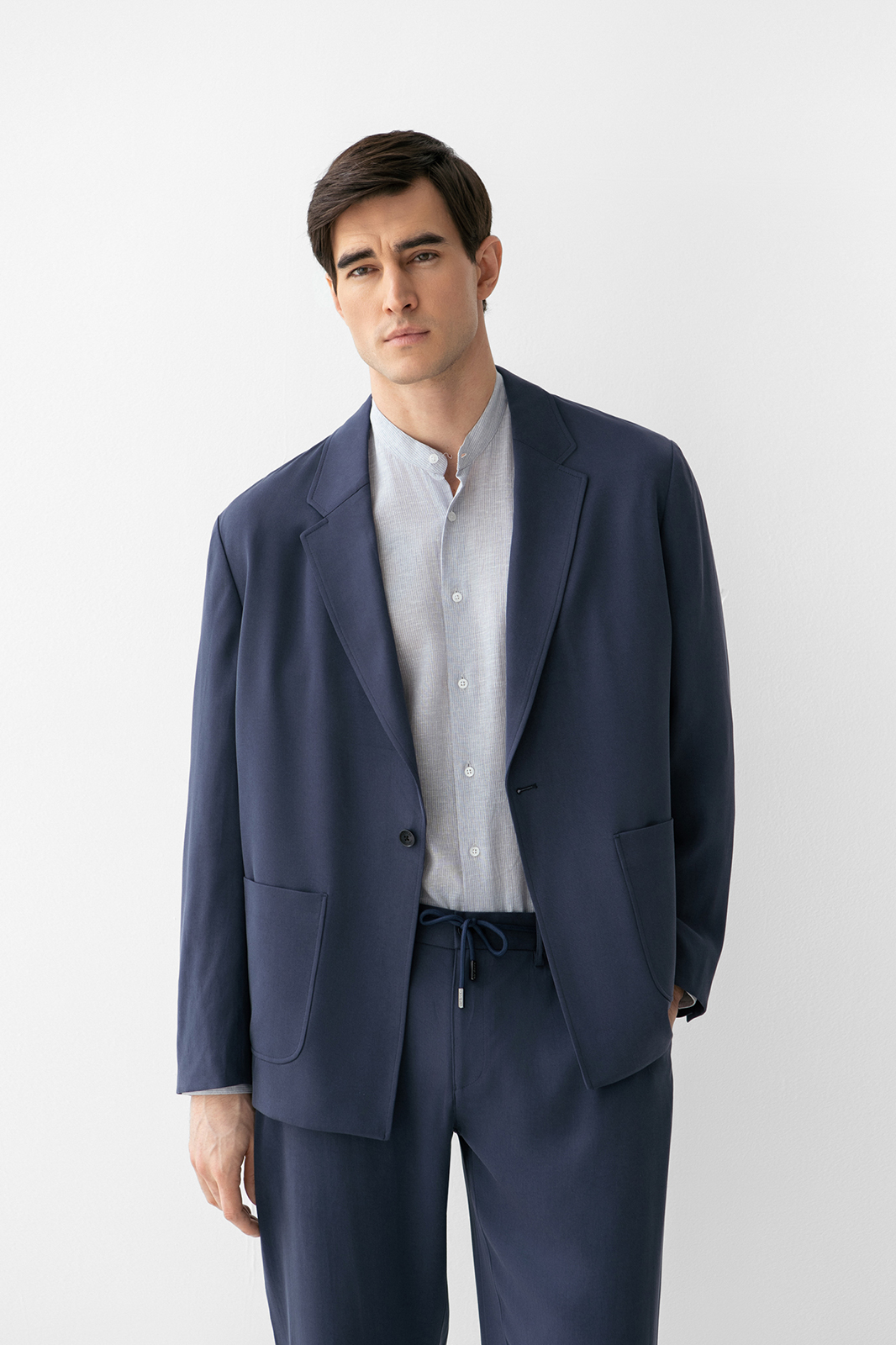 Пиджак из тенсела и вискозы, лимитированная коллекция