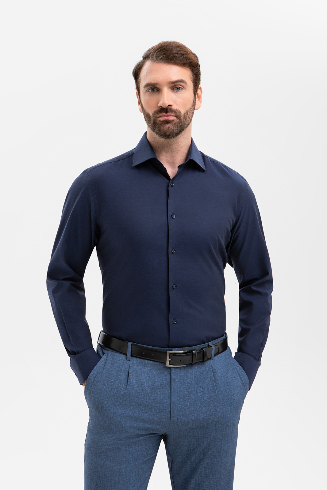 Сорочка из австрийской хлопковой ткани Getzner