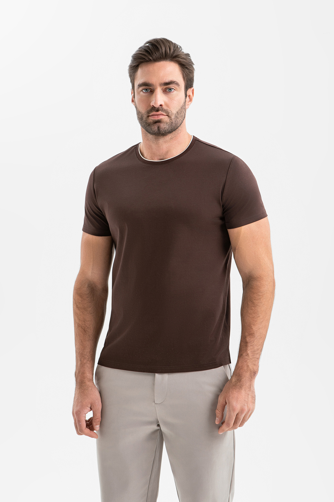 Футболка из мерсеризованного хлопка