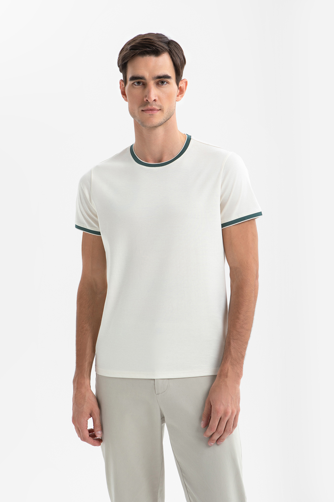 Футболка из мерсеризованного хлопка