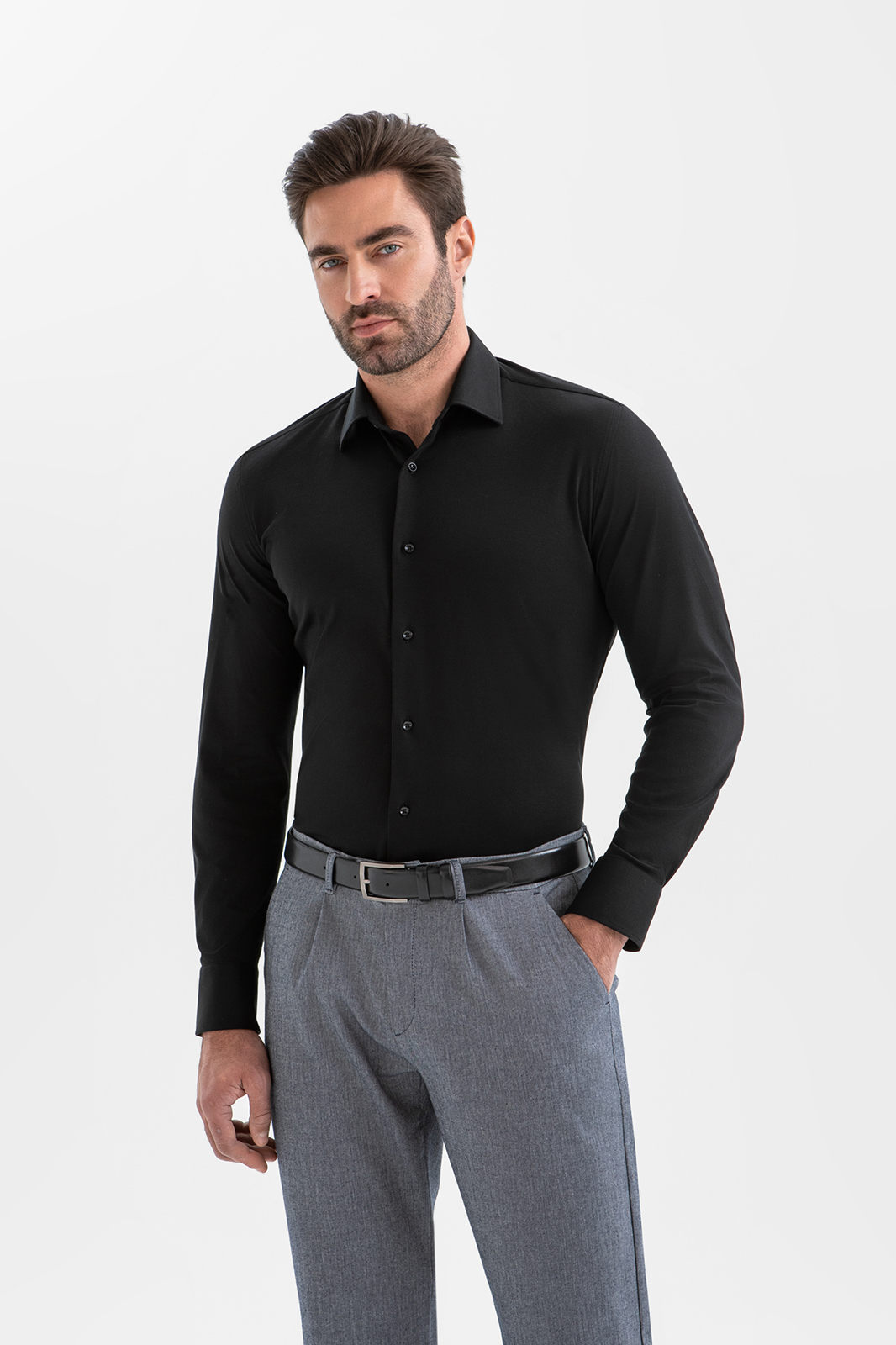 Сорочка из трикотажной хлопковой ткани