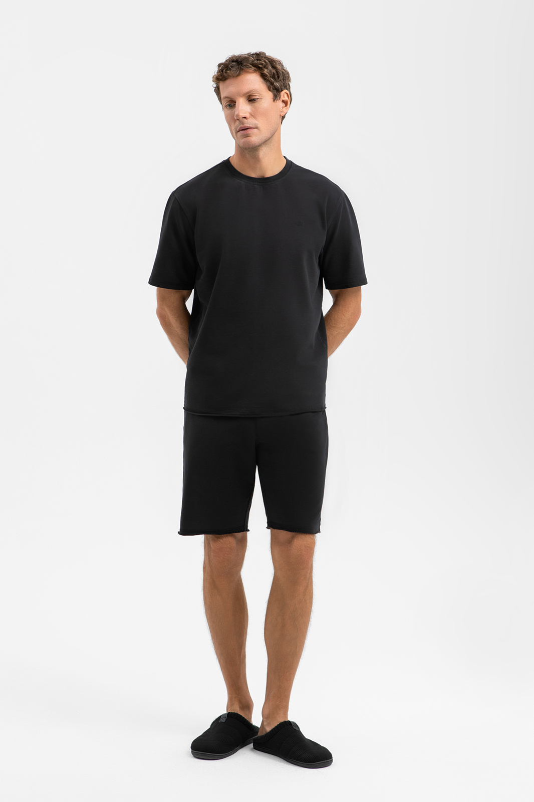 Шорты пижамные из хлопка