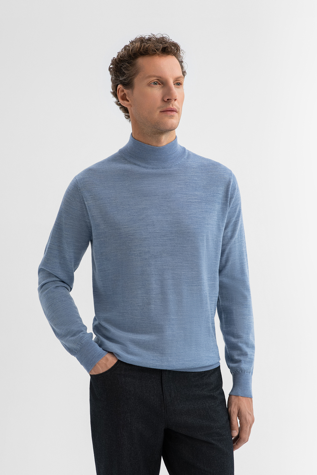 Водолазка из шерсти