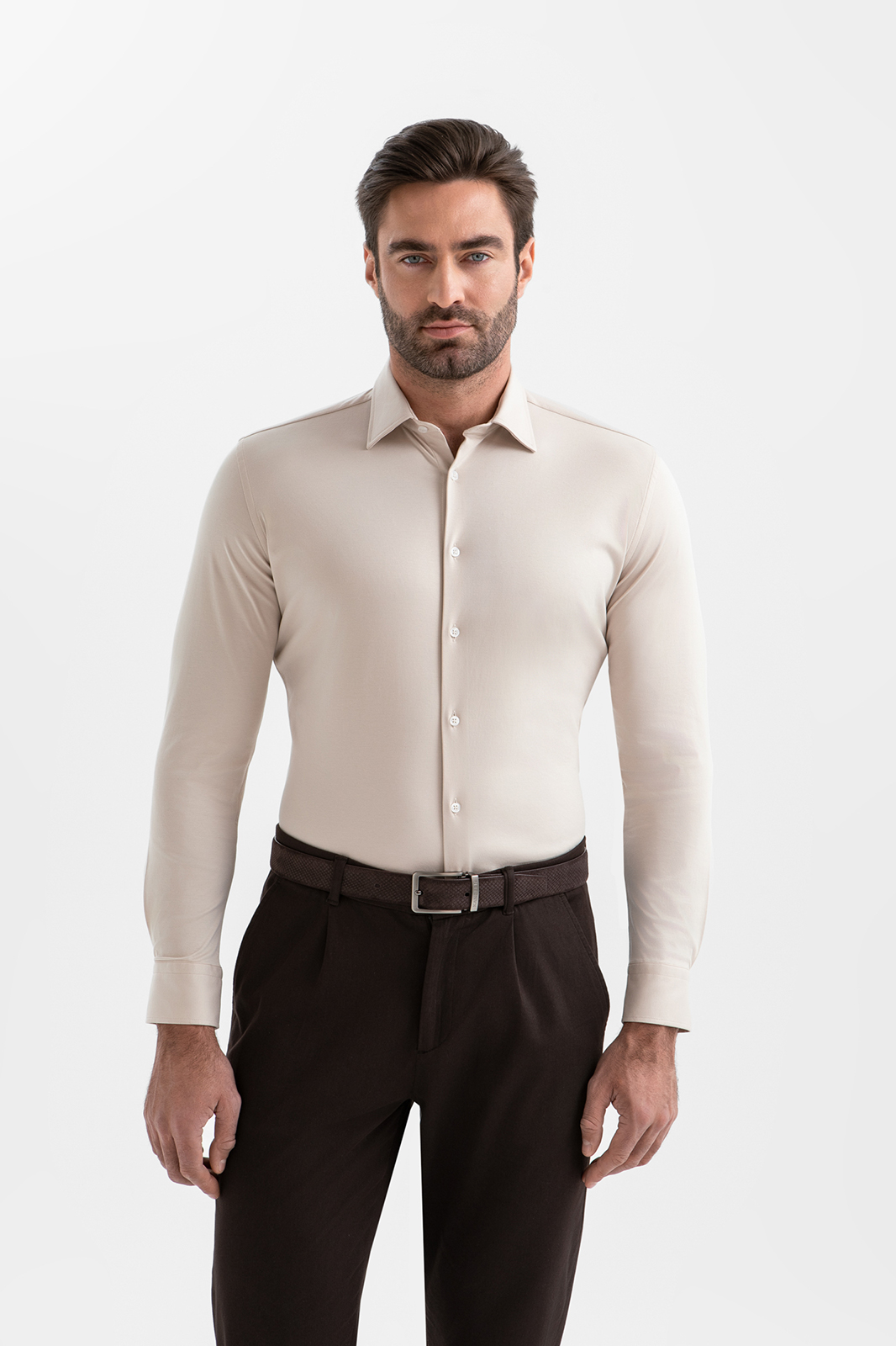 Сорочка из трикотажной хлопковой ткани