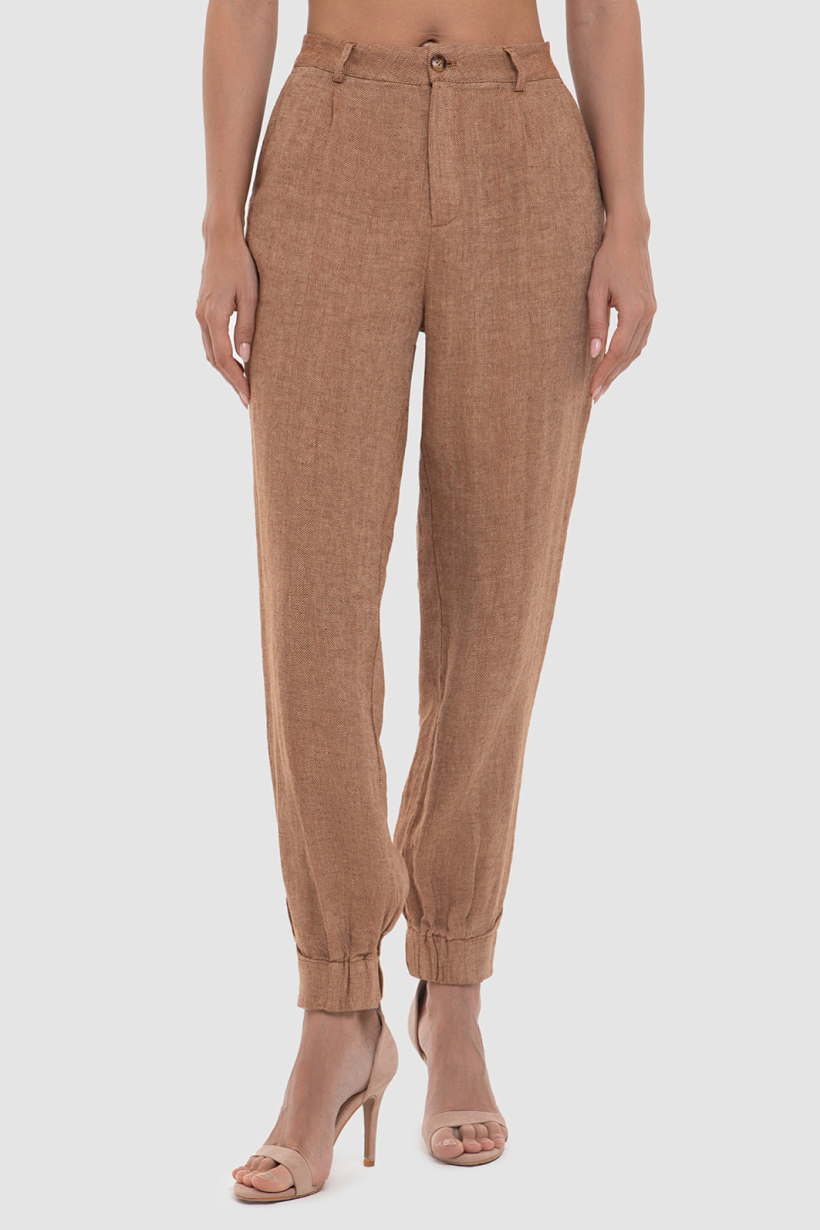 Брюки изо льна Брюки изо льна