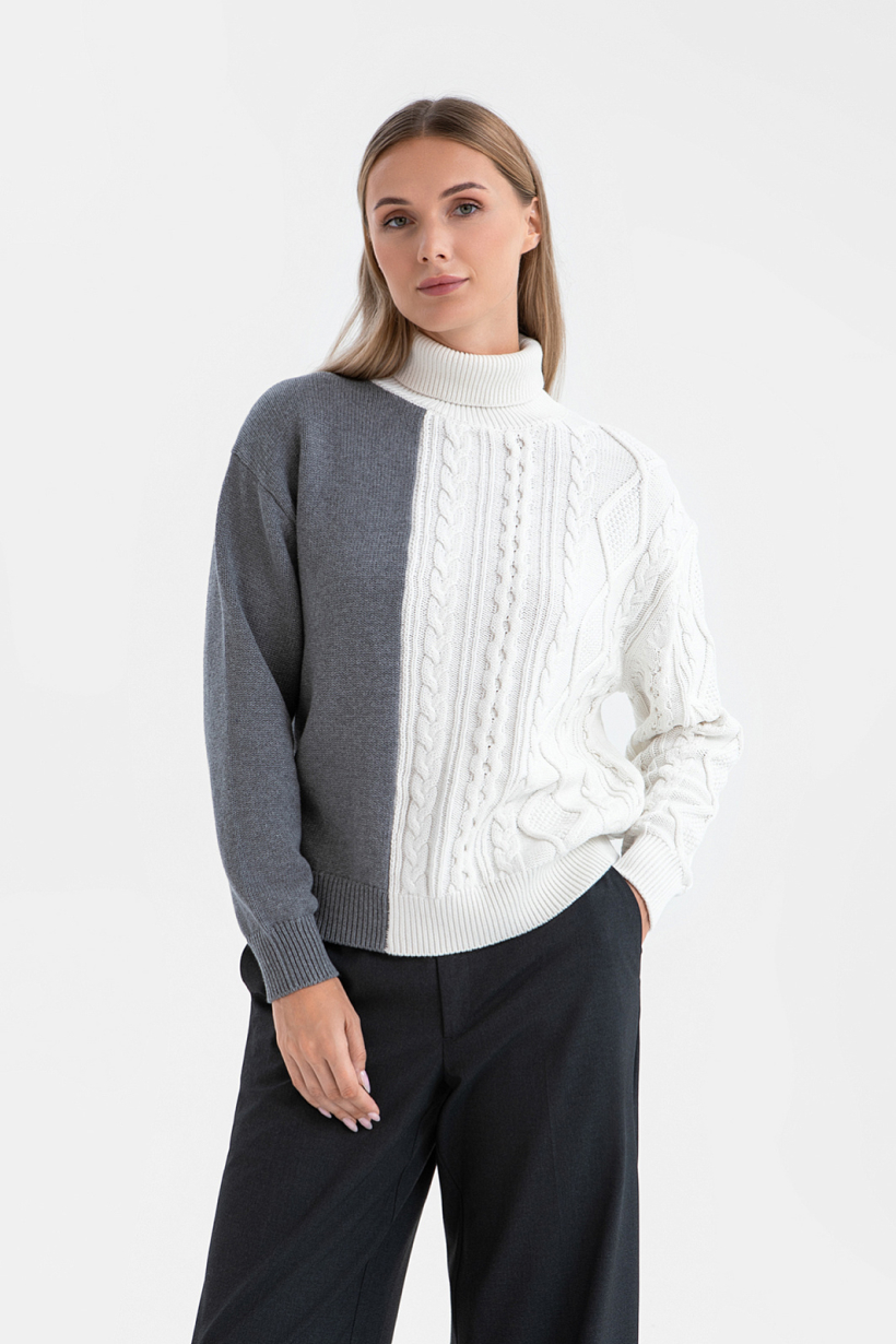 Свитер из хлопка и кашемира