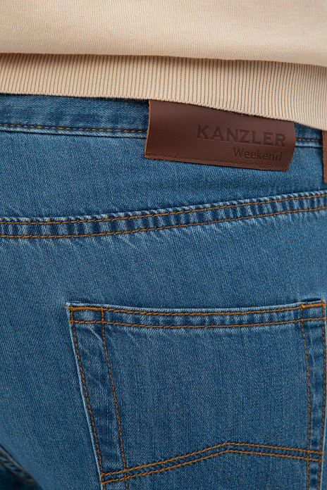 Джинсы, цвет Голубой