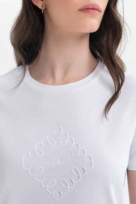 Футболка из хлопка, цвет Белый