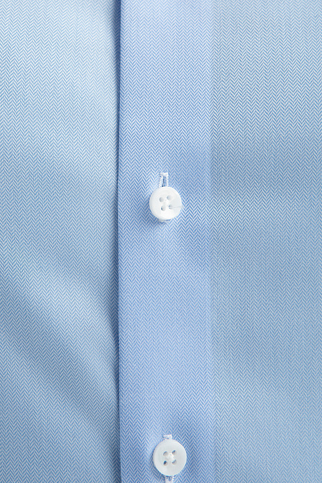 Сорочка из хлопка, легкая в уходе, цвет Голубой светлый