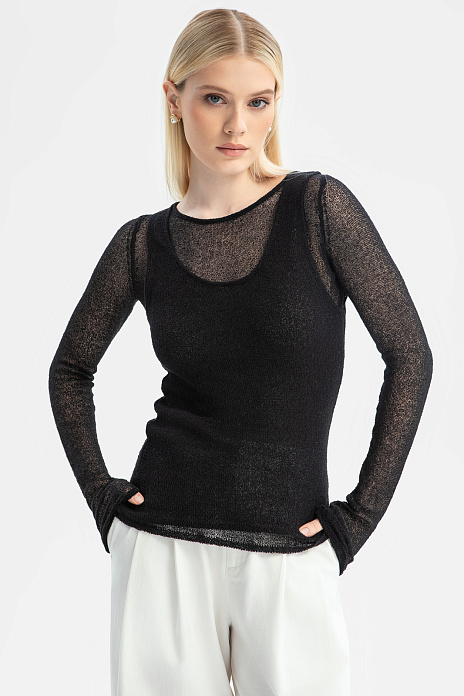 Джемпер, цвет Черный