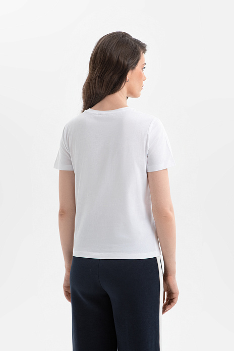 Футболка из хлопка, цвет Белый
