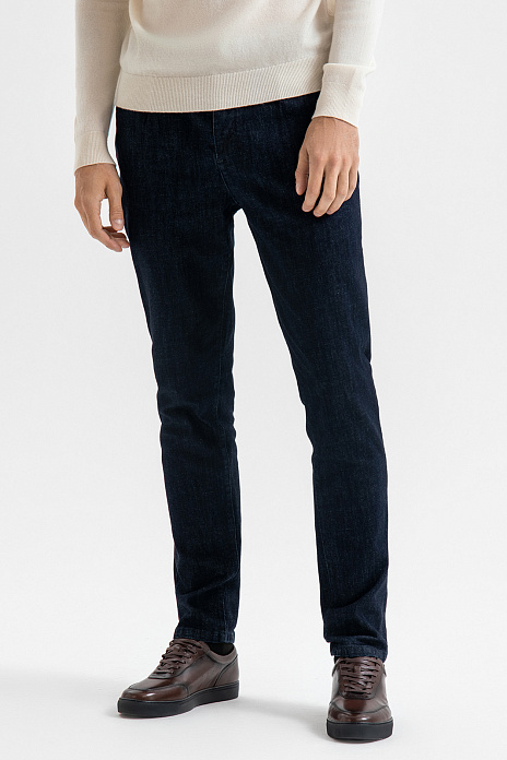 Джинсы Limited edition, цвет Синий темный