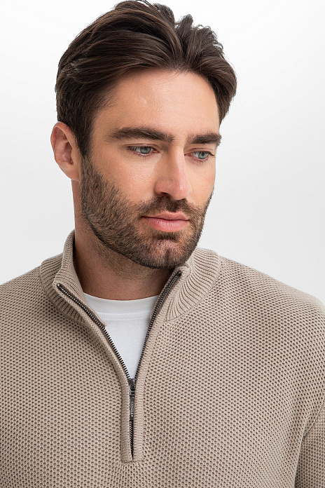 Джемпер из хлопка, цвет Мокко