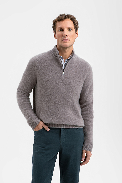 Свитер Limited edition из кашемира, цвет Мокко