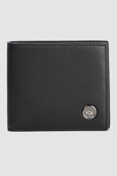 Кошелек из натуральной кожи, цвет Черный