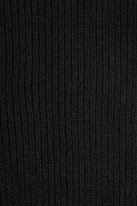 Черная шапка из шерсти и кашемира, цвет Черный