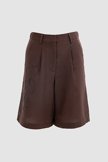 Шорты изо льна