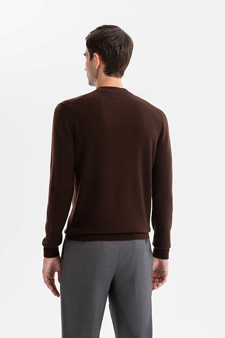Джемпер Limited edition из кашемира, цвет Коричневый