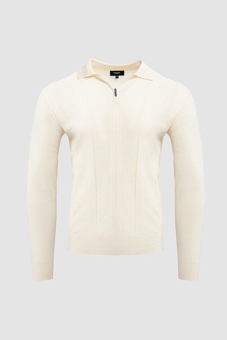 Поло из хлопка, цвет Молочный