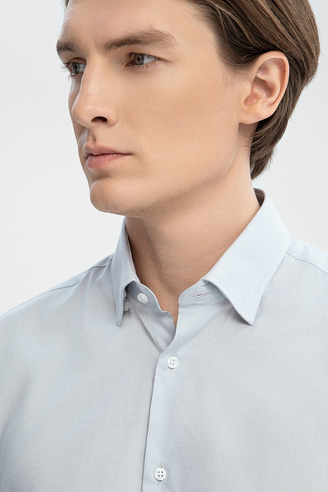 Сорочка из австрийской ткани Getzner, цвет Серый