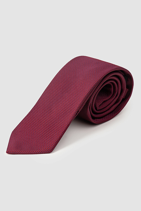 Подарочный набор (галстук+запонки), цвет Бордовый