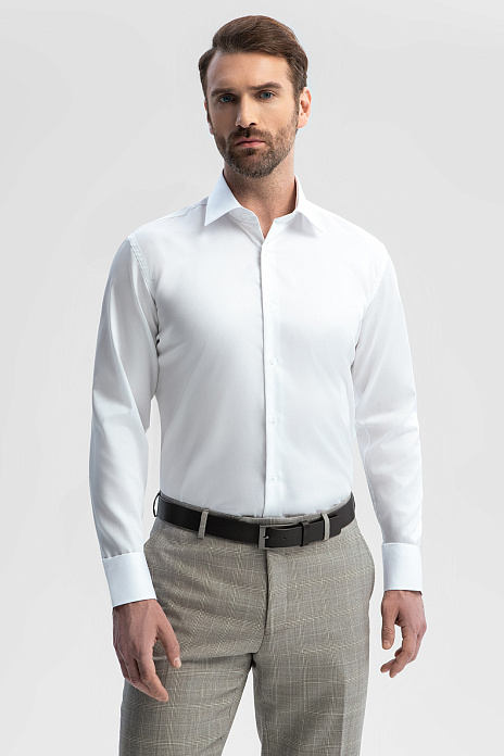 Сорочка из хлопка, легкая в уходе, цвет Белый