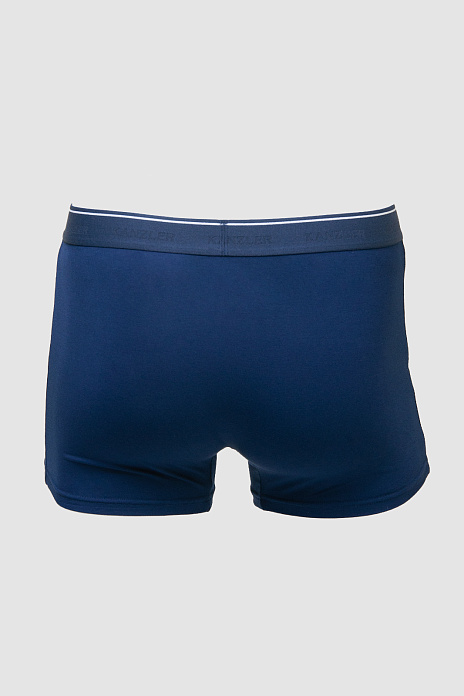 Боксеры из бамбука, цвет Синий темный