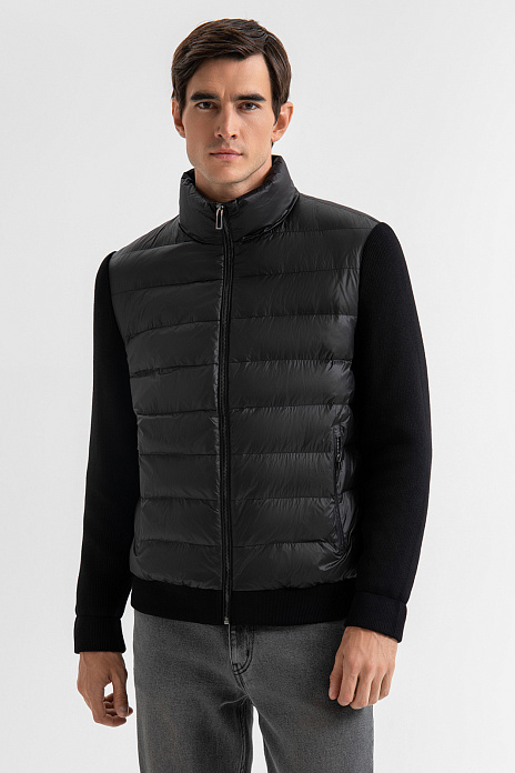 Куртка стеганая с водоотталкивающей обработкой, цвет Черный