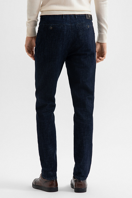 Джинсы Limited edition, цвет Синий темный