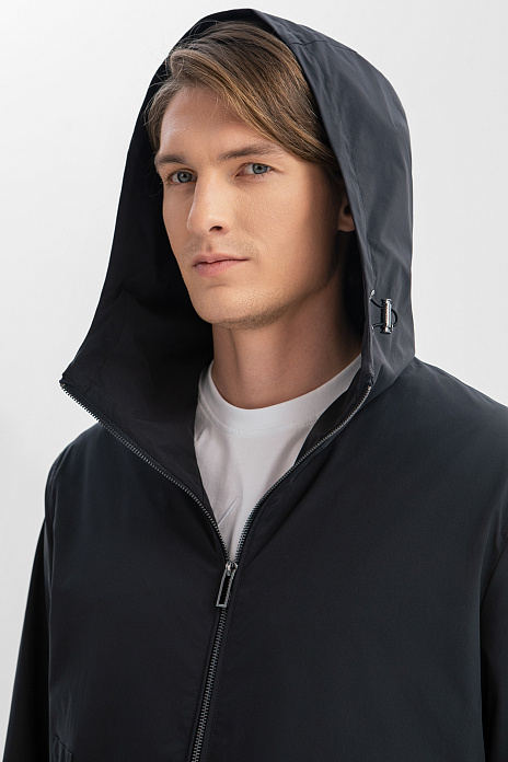 Ветровка с водоотталкивающей обработкой, цвет Черный