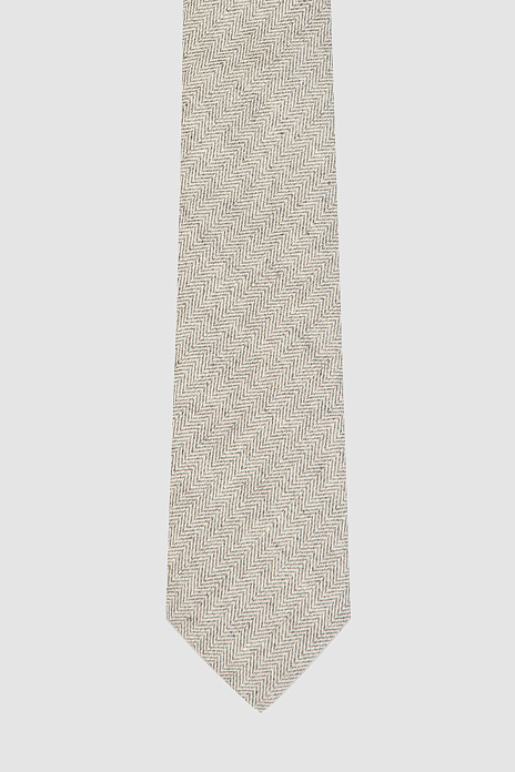 Подарочный набор (галстук + запонки), цвет Серый