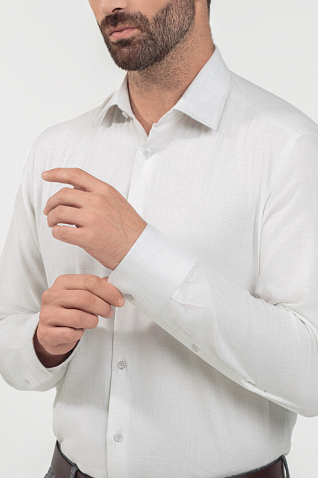 Сорочка из хлопка, легкая в уходе, цвет Белый