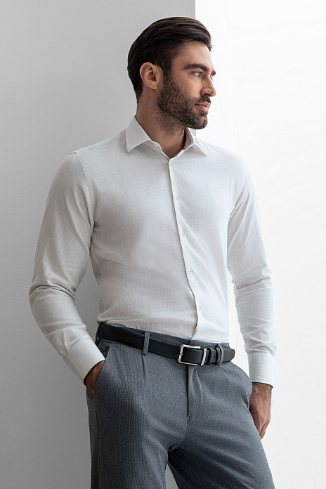 Фланелевая рубашка, цвет Серый светлый