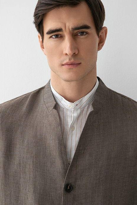 Костюм изо льна, цвет 