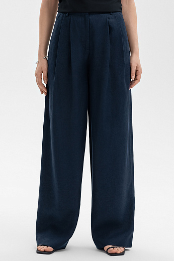 Брюки изо льна