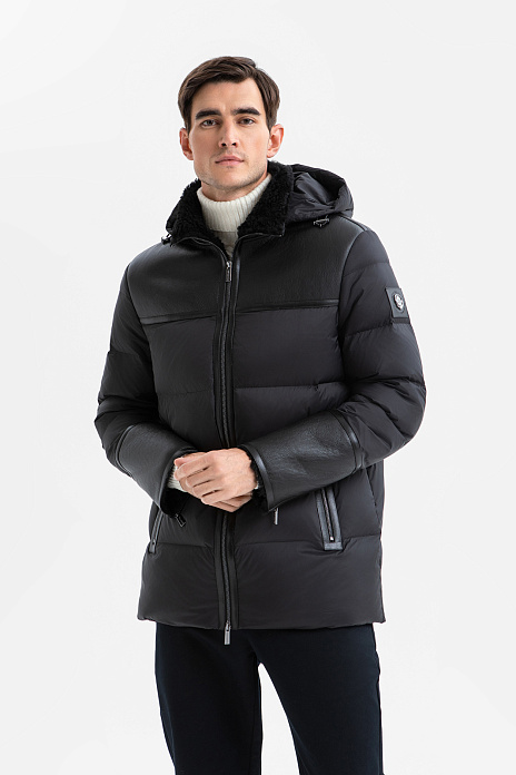 Пуховик Limited edition, цвет Черный
